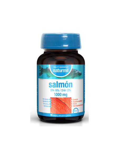 Salmón 1000 Mg Perlas 90 Capsulas De Dietmed