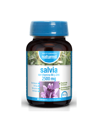 Salvia 2500 Mg 60 Comprimidos De Dietmed