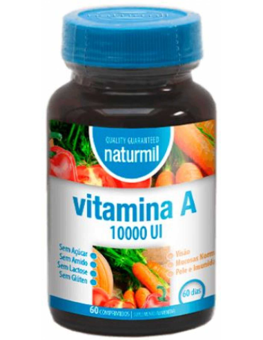Vitamina A 10 000Ui  60 Comprimidos De Dietmed