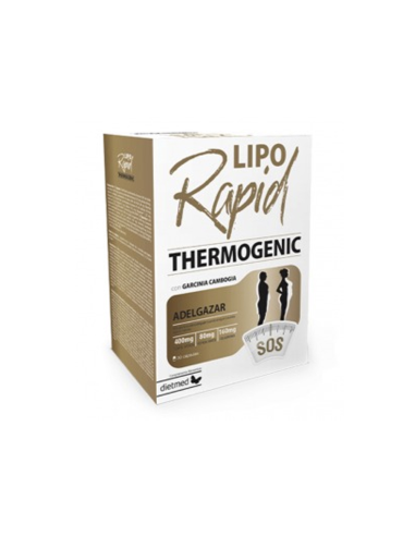 Liporapid Thermogenic  30 Capsulas De Dietmed