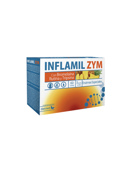 Inflamil Zym  60 Comprimidos De Dietmed