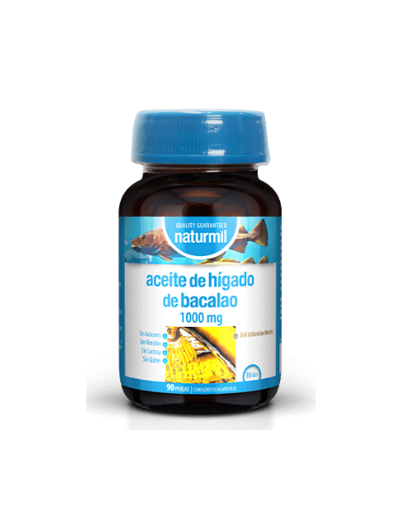 Aceite De Hígado De Bacalao 1000 Mg Perlas 90 Capsulas De Dietmed