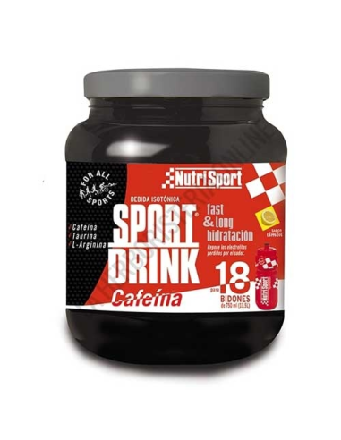 Sportdrink Cafeína (Bote De 990 G)Limón de Nutrisport