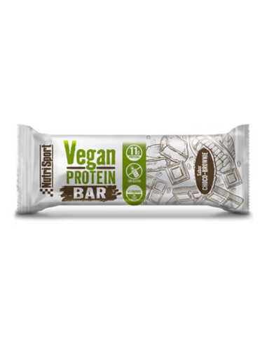 Vegan Protein Bar  (Caja 12 Barritas)Chocolate de Nutrisport