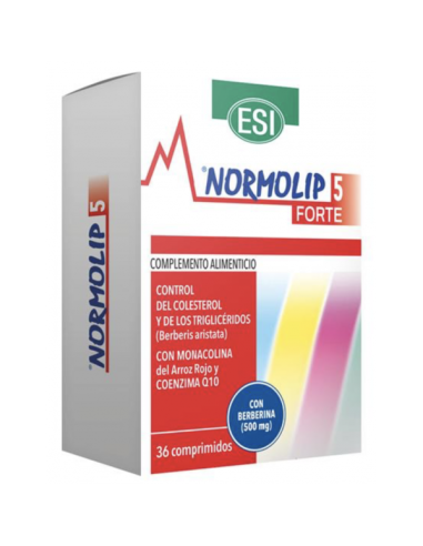 Normolip 5 Forte (36 Comprimidos) De Esi