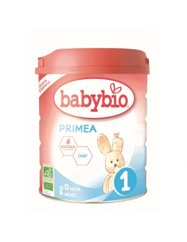 Leche de vaca Babybio PRIMEA 1  ( 0-6 meses ) 800g de Baby Bio