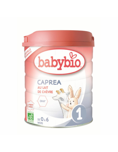 Leche de Cabra Babybio CAPREA 1 (de 0 a 6 meses) 800g de Baby Bio