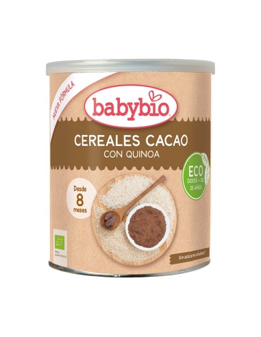 Cereales Cacao  & Quinoa 220g de Baby Bio
