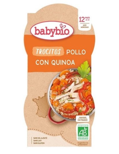 Menu de dia TROCITOS Pollo Quinoa 2x200g