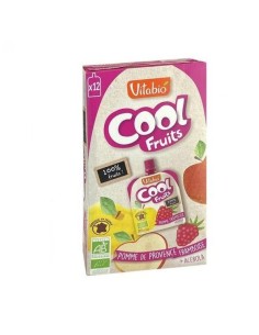 Vitabio - Cool Fruits Manzana Frambuesa 12 x 90 g