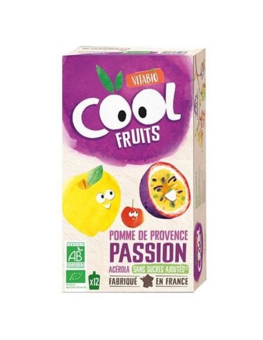 Vitabio - Cool Fruits Manzana Fruta de la pasion12 x 90 g