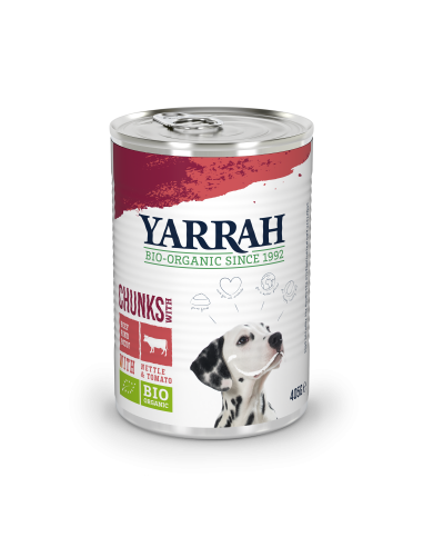 Lata Con Trozos De Ternera Bio 405 g de Yarrah