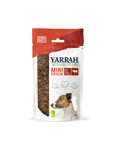 Mini Snack ( Ternera, Cerdo Y Pollo ) Bio100 g de Yarrah