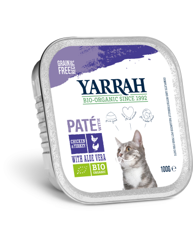Paté Con Pollo Y Pavo Bio 100 g de Yarrah
