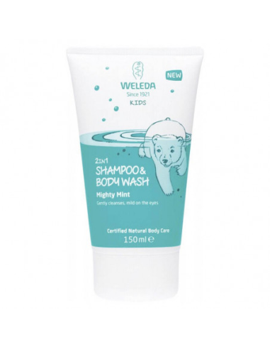 Menta Fresca - 2 en 1 Shampoo & Body Wash 150 ml de Weleda