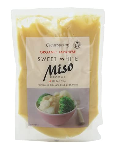 Miso Blanco Dulce Pasteurizado Bio 250 g de Clearspring