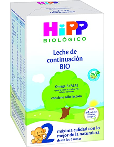 Leche 2 Continuacion 600 Gramos Bio Hipp