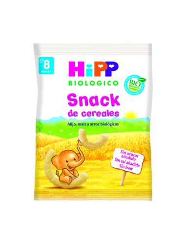 Snack De Cereales 8Meses 30 Gramos Bio S/A S/Sal Hipp