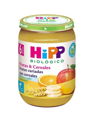 Potito Frutas Variadas Con Cereales 6Mese 190G Bio Hipp