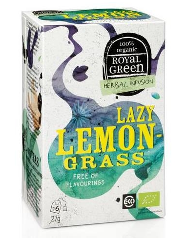 Lazy Lemon Grass Hierba De Limon 16Infusiones. Bio Royal Green
