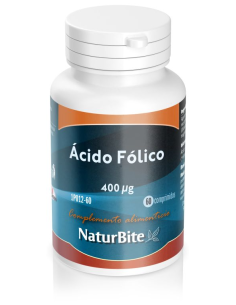 Acido Folico 400mcg, 60 Tabl. de Naturbite