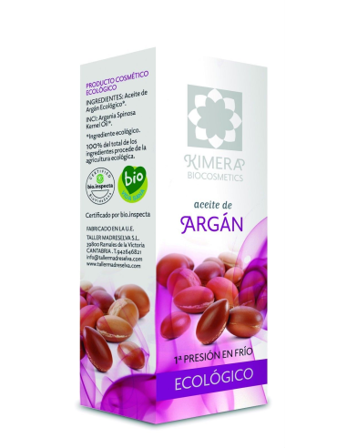 Aceite Vegetal Argan Eco 30 Ml de Kimera