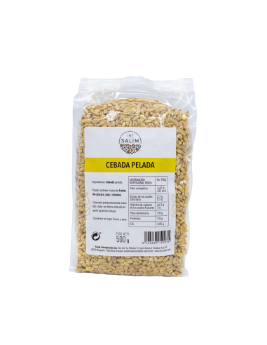 Cebada Pelada 500 Gramos Bio Vegan Eco Salim