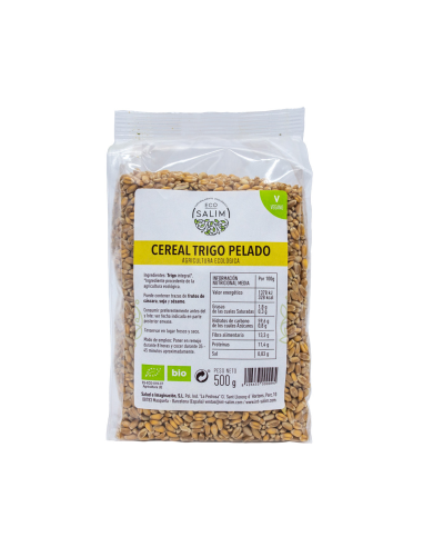 Trigo Pelado Integral 500 Gramos Bio Vegan Eco Salim