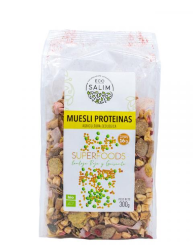 Muesli Proteinas Superfoods 300 Gramos Bio Eco Salim
