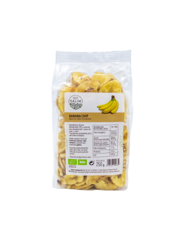 Banana Chips Deshidratada 250 Gramos Bio Eco Salim
