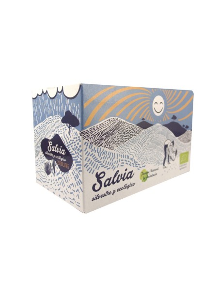 Salvia silvestre bio 20 filtros Andunatura