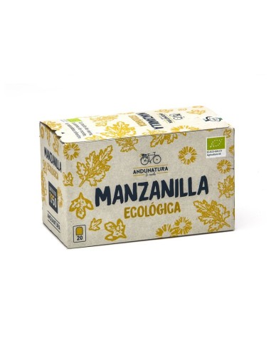 Manzanilla Dulce Bio 20 filtros Andunatura