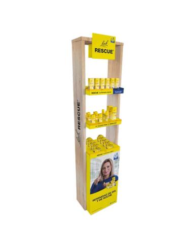 Expositor floorstand 2021 Rescue Remedy 40ud Bach