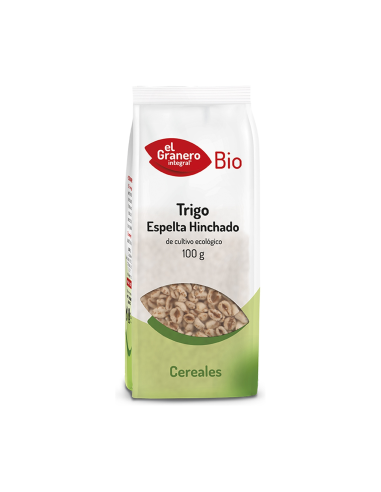 Trigo Espelta Hinchado Bio, 100 G de El Granero Integral