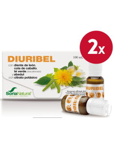 Pack 2 uds  Diuribel 10 viales de Soria Natural