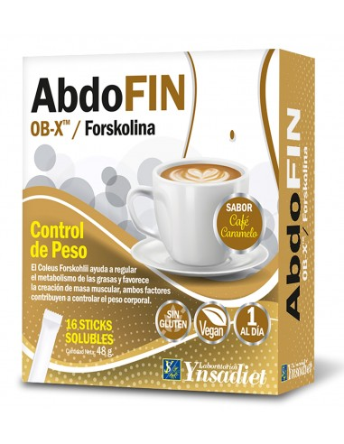 Abdofin Cafe Caramelo 16 Sticks 5 gramos de Ynsadiet