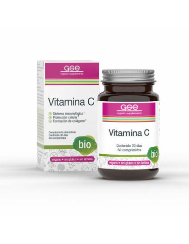 Vitamina C 60 Comprimidos Bio Vegan Gse