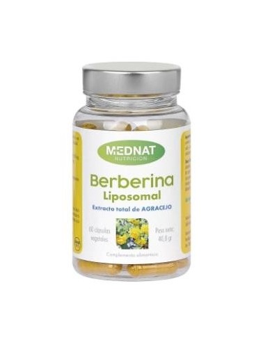 Berberina Liposomal 60 Cápsulas  Mednat