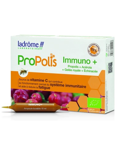 Propolis inmuno plus ampollas 20x10ml bio de Ladrome