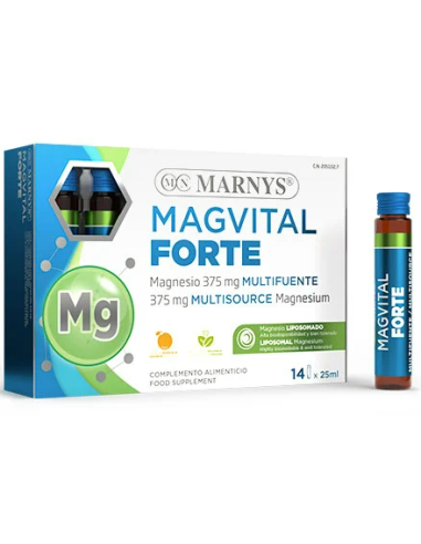 Magvital Forte 14 Viales X 25 Ml/Vial Marnys