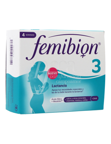 Femibion 3 Lactancia 28 Comprimidos+28 Cápsulas  Merck