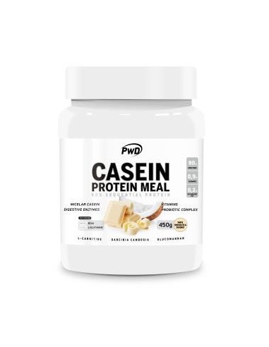 Casein Protein Meal Chocolate Blanco Con Coco 450G Pwd Nutrition