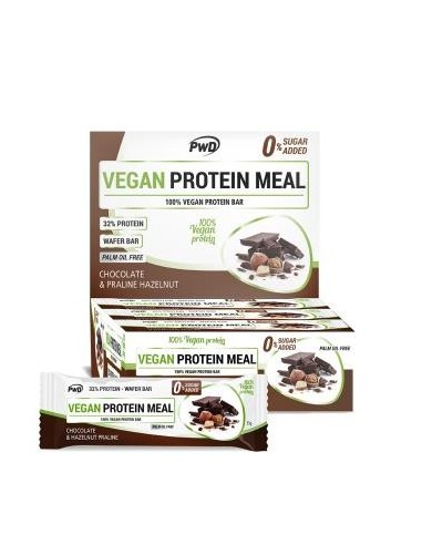 Vegan Protein Meal Choco-Avellana Praline 12Barr Pwd Nutrition
