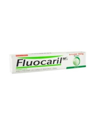 Fluocaril Bi-Fluore 145Miligramos Menta Dentifrico 75 Mililitros Fluocaril