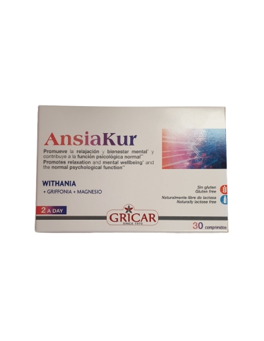 Ansiakur 30 Comprimidos Gricar