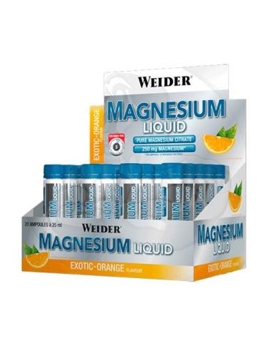 Weider Magnesium Liquid 20Amp. de Weider