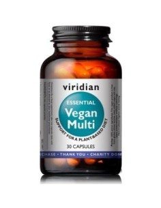 Vegan Multi Essential 30 Cápsulas  Viridian