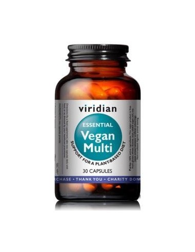 Vegan Multi Essential 30 Cápsulas  Viridian