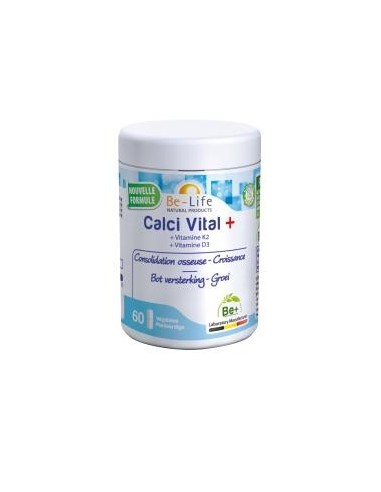 Calci Vital+ 60 Cápsulas  Be-Life