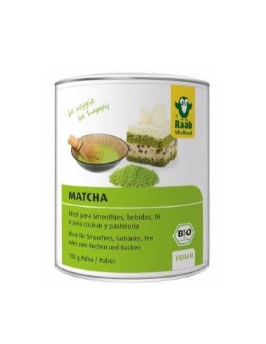 Matcha Te Verde Basic Polvo 100 Gramos Bio Sg Vegan Raab Vitalfood